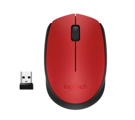 Logitech M171 Red-K mouse Ambidestro RF Wireless Ottico 1000 DPI