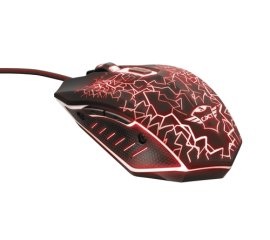 Trust GXT 105 mouse Giocare Ambidestro USB tipo A 2400 DPI