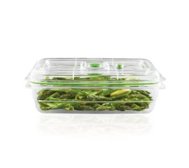 FoodSaver FFC010X-01 recipiente per cibo Rettangolare Scatola 2,3 L Verde, Trasparente 1 pz