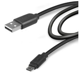 SBS 3m USB 2.0 cavo USB USB A Micro-USB B Nero