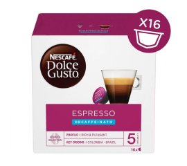 Nescafé Dolce Gusto Espresso Decaffeinato Capsule caffè 16 pz