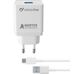 Cellularline Adaptive Fast Charger Kit 15W - USB-C - Samsung