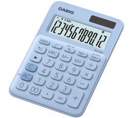 Casio MS-20UC-LB calcolatrice Desktop Calcolatrice di base Blu