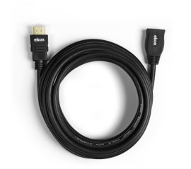 Ekon ECVHDMI30MFG cavo HDMI 3 m HDMI tipo A (Standard) Nero