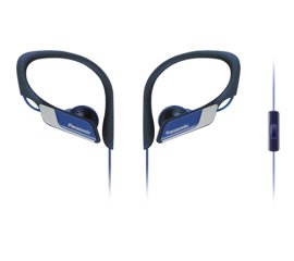 Panasonic RP-HS35ME-A cuffia e auricolare Cablato A clip, In-ear Sport Nero, Blu