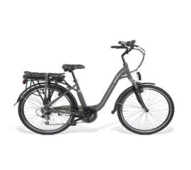 Smartway C4-L6S6-G bicicletta elettrica Grigio Acciaio 66 cm (26") 25 kg Ioni di Litio