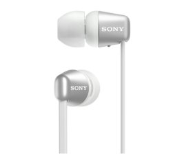 Sony WI-C310 Auricolare Wireless In-ear, Passanuca Musica e Chiamate Bluetooth Bianco