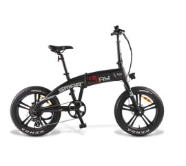 Smartway M2-R6A2-K bicicletta elettrica Nero Alluminio 50,8 cm (20") 31 kg Ioni di Litio