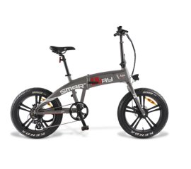Smartway M2-R6A2-T bicicletta elettrica Titanio Alluminio 50,8 cm (20") 31 kg Ioni di Litio