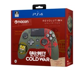NACON Call of Duty: Black Ops Cold War Verde, Rosso Bluetooth Gamepad Analogico/Digitale MAC, PC, PlayStation 4
