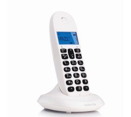 Motorola C1001 Telefono DECT Identificatore di chiamata Bianco