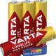Varta Longlife Max Power, Batteria Alcalina, AAA, Micro, LR03, 1.5V, Blister da 4, Made in Germany 2