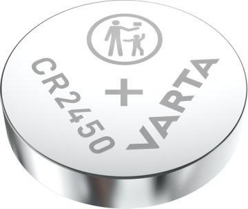 Varta LITHIUM Coin CR2450 (Batteria a bottone, 3V) Blister da 1