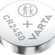 Varta LITHIUM Coin CR2450 (Batteria a bottone, 3V) Blister da 1 2