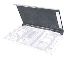 De’Longhi CVN9 PL accessorio e componente per piano cottura Vetro Copertura per uso domestico