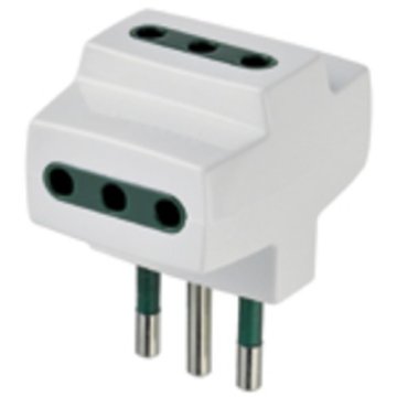 Vimar 0A00320B adattatore per presa di corrente Tipo L (IT) Bianco