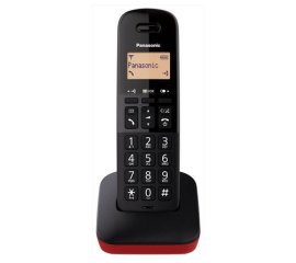 Panasonic KX-TGB610JTR telefono Telefono analogico/DECT Identificatore di chiamata Nero, Rosso