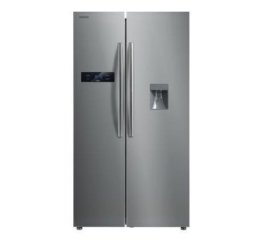 Midea OCS689INEWT frigorifero side-by-side Libera installazione 535 L E Acciaio inossidabile