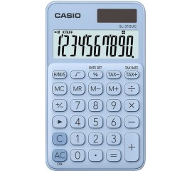 Casio SL-310UC-LB calcolatrice Tasca Calcolatrice di base Blu