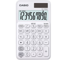 Casio SL-310UC-WE calcolatrice Tasca Calcolatrice di base Bianco