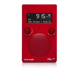 Tivoli Audio PAL+BT Portatile Analogico Rosso