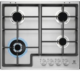 Electrolux EGS64362X Stainless steel Superficie piana 59.5 cm Gas 4 Fornello(i)