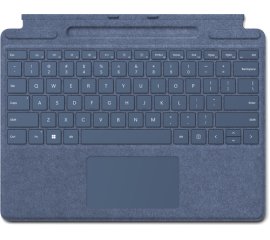 Microsoft Surface Pro Keyboard Blu Microsoft Cover port QWERTY Italiano