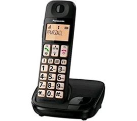 Panasonic KX-TGE110 Telefono DECT Identificatore di chiamata Nero