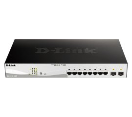 D-Link DGS-1210-10MP Gestito L2 Gigabit Ethernet (10/100/1000) Supporto Power over Ethernet (PoE) Nero, Grigio