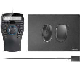 3Dconnexion SpaceMouse Enterprise Kit 2 mouse Mano destra RF Wireless + USB Type-A