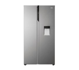 Haier SBS 90 Serie 5 HSR5918DWMP frigorifero side-by-side Libera installazione 521 L D Platino, Acciaio inossidabile