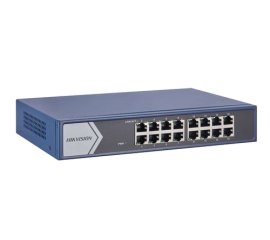 Hikvision DS-3E1516-EI switch di rete Gigabit Ethernet (10/100/1000) Blu