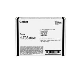 Canon TONER T08 BLACK cartuccia toner 1 pz Originale Nero