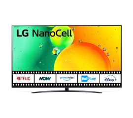 LG NanoCell 75'' Serie NANO76 75NANO766QA 4K Smart TV NOVITÀ 2022