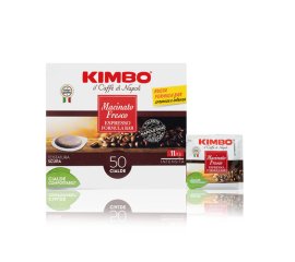 Kimbo 014403 capsula e cialda da caffè Cialde caffè Tostatura scura 50 pz