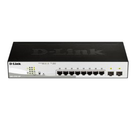 D-Link DGS-1210-10P Gestito L2 Gigabit Ethernet (10/100/1000) Supporto Power over Ethernet (PoE) 1U Nero