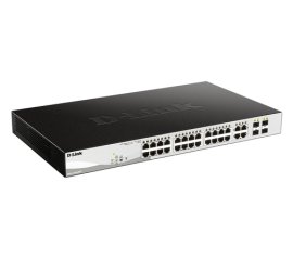 D-Link DGS-1210-24P Gestito L2 Gigabit Ethernet (10/100/1000) Supporto Power over Ethernet (PoE) Nero