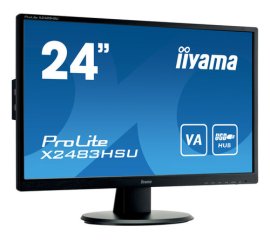 iiyama ProLite X2483HSU-B5 Monitor PC 60,5 cm (23.8") 1920 x 1080 Pixel Full HD LED Nero