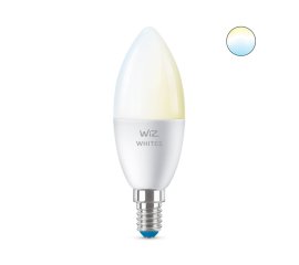 WiZ Lampadina Smart Dimmerabile Luce Bianca da Calda a Fredda Attacco E14 40W Candela