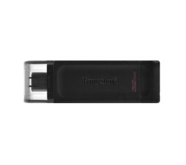 Kingston Technology DataTraveler 70 unità flash USB 32 GB USB tipo-C 3.2 Gen 1 (3.1 Gen 1) Nero
