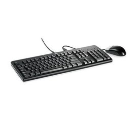 HPE USB Keyboard and Mouse, PVC Free, Intl tastiera Mouse incluso QWERTY Nero