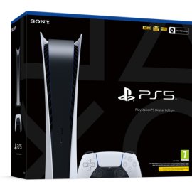 Sony PlayStation 5 Digital Edition C Chassis 825 GB Wi-Fi Nero, Bianco e' ora in vendita su Radionovelli.it!