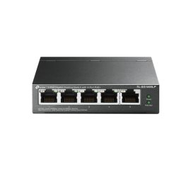TP-Link TL-SG1005LP switch di rete Non gestito Gigabit Ethernet (10/100/1000) Supporto Power over Ethernet (PoE) Nero