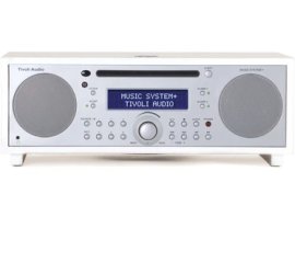 Tivoli Audio Music System+ Microsistema audio per la casa Argento, Bianco