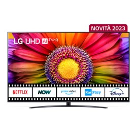 LG UHD 75'' Serie UR81 75UR81006LJ, TV 4K, 3 HDMI, SMART TV 2023 e' tornato disponibile su Radionovelli.it!