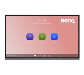BenQ RE7503 Pannello piatto interattivo 190,5 cm (75") LED 400 cd/m² 4K Ultra HD Nero Touch screen Processore integrato Android 11 18/7