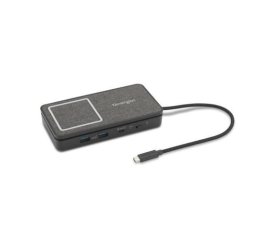 Kensington Docking station portatile SD1700P con doppia uscita video 4K, USB-C e ricarica Qi - PD da 100 W