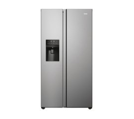 Haier SBS 90 Serie 3 HSR3918EIMP frigorifero side-by-side Libera installazione 515 L E Platino, Acciaio inox