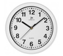 Lowell Justaminute 00710 Parete Quartz clock Cerchio Bianco