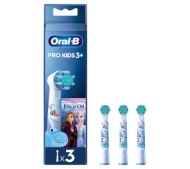 Oral-B Testine Di Ricambio Pro Kids Con Disney Frozen, 3 Testine
